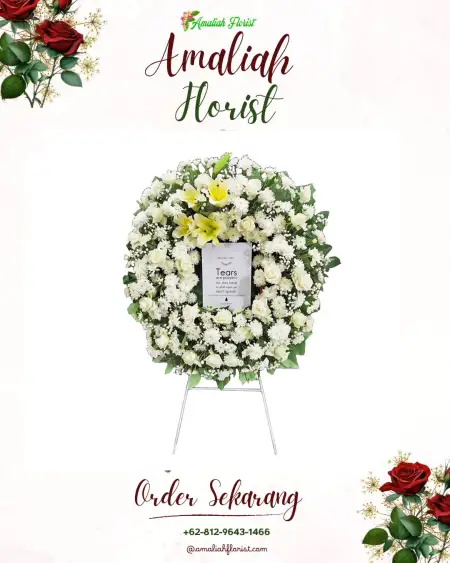 Krans Bunga Duka Kembiritan